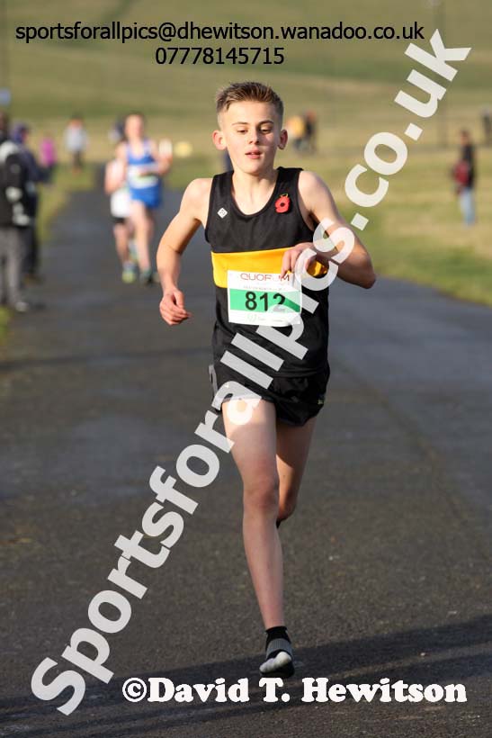 Boys and Girls under-15s, 2016 Heaton Memerial 10k Road Race. Photo: David T. Hewitson/Sports for All Pics